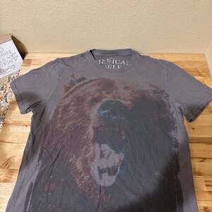 American Eagle Outfitters Bear & Eagle Graphic T-Shirt - L